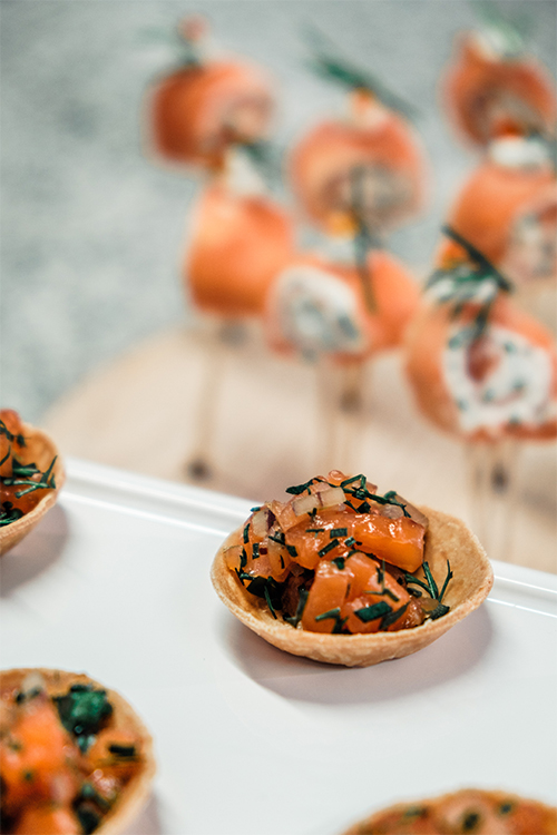 AMABASSADE NORVEGE_SAUMON_SAUMON - Tapas